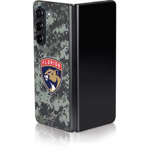 NHL Florida Panthers Camo Galaxy Z Fold5 5G Skin